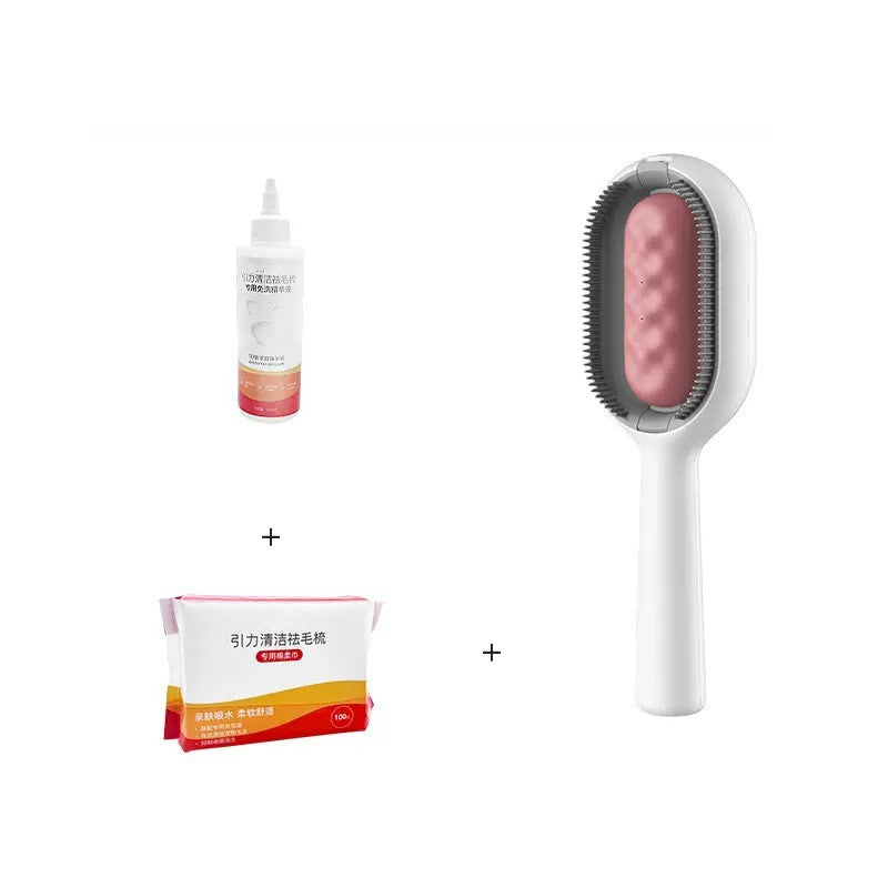 Pet Dematting Grooming Brush For Removing Loose And Sticky Fur