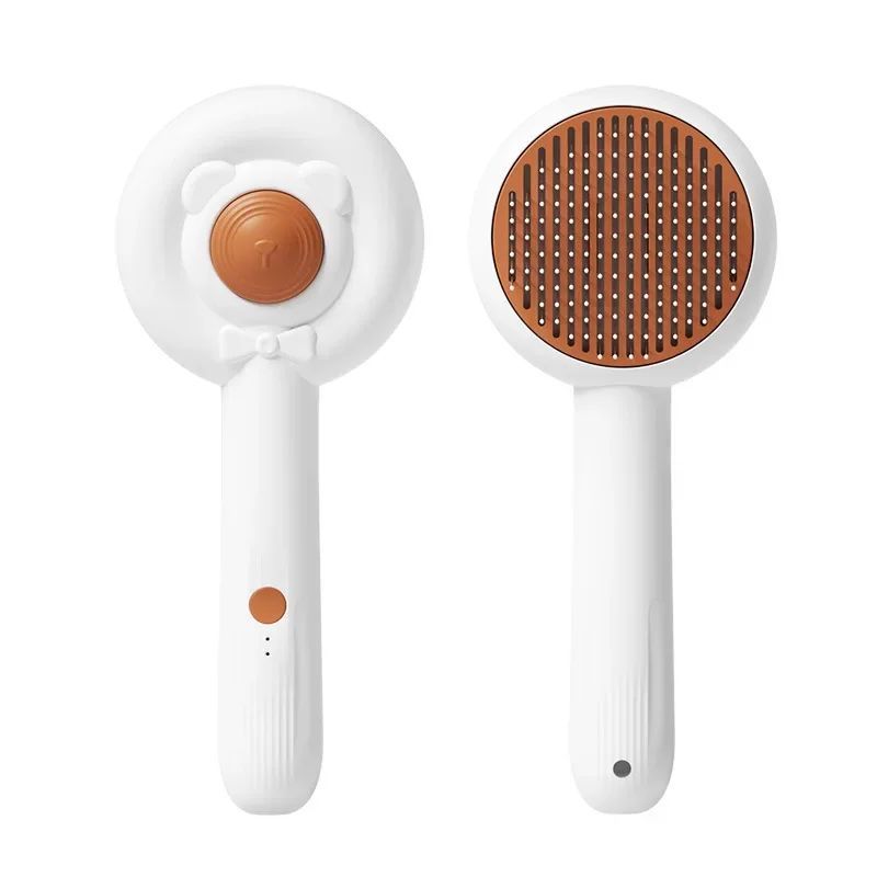 Pet Rechargeable Two In One Nail Trimmer Grooming Brush