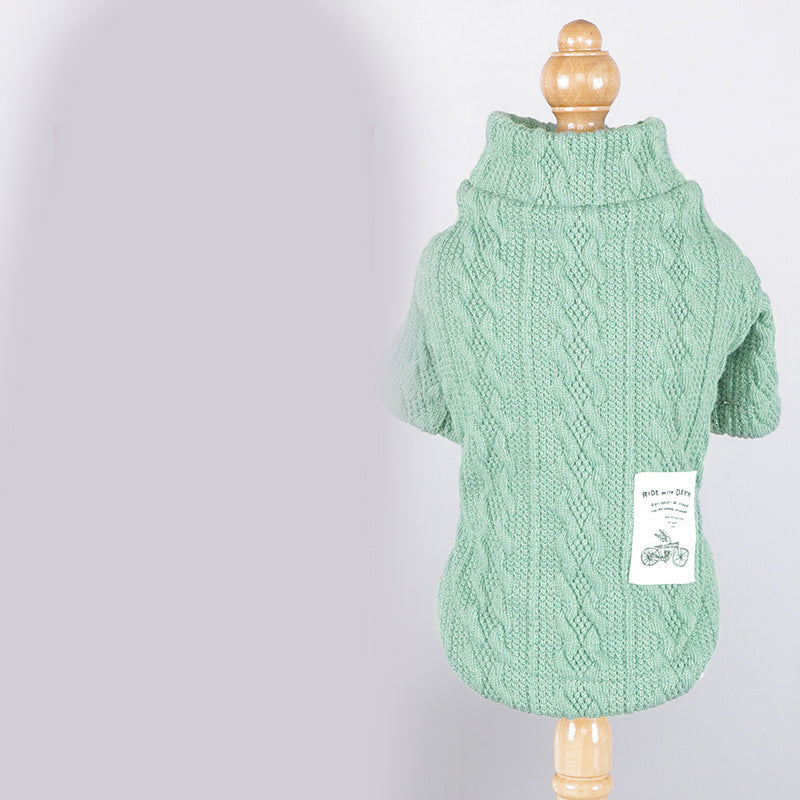 Pet Sweater Warm Soft Winter Knit Apparel