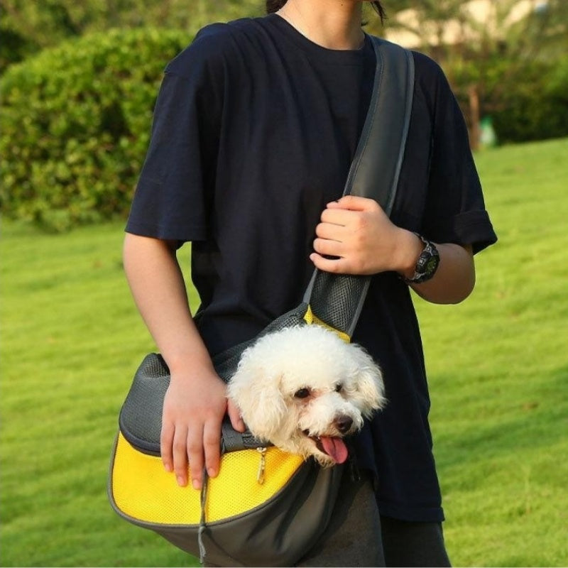 Pet Carrier Mesh Oxford Travel Shoulder Sling Handbag Tote Bag