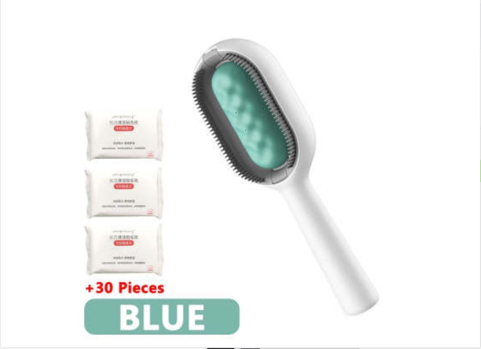 Pet Dematting Grooming Brush For Removing Loose And Sticky Fur