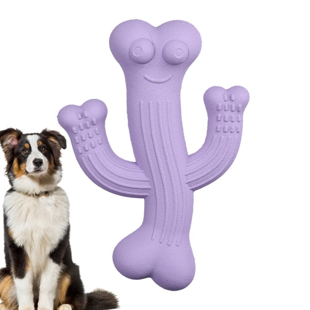 Pet Cactus Chew Toy Ultra Durable Interactive Boredom Toy
