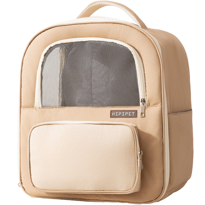 Pet Carrier Backpack Breathable Warm Comfortable Mesh Window Travel Bag