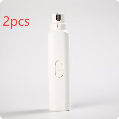 Pet Battery Nail Grinder And Grooming Trimmer Tool
