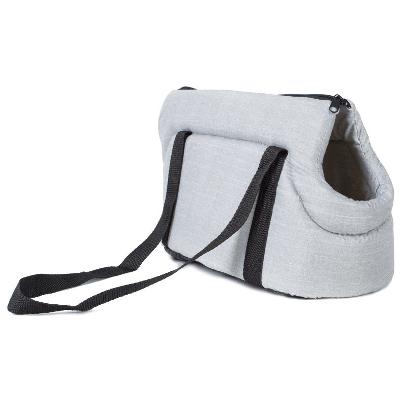 Pet Carrier Bag Mesh Breathable Foldable Portable Travel Handbag