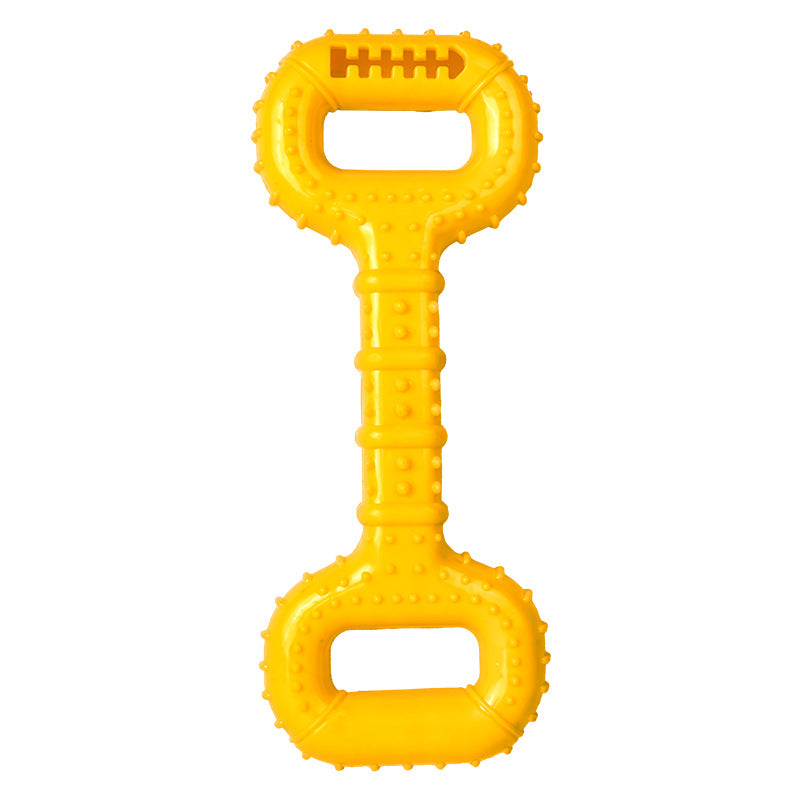 Pet Long Lasting Chew Bone Interactive Pull Band Toy