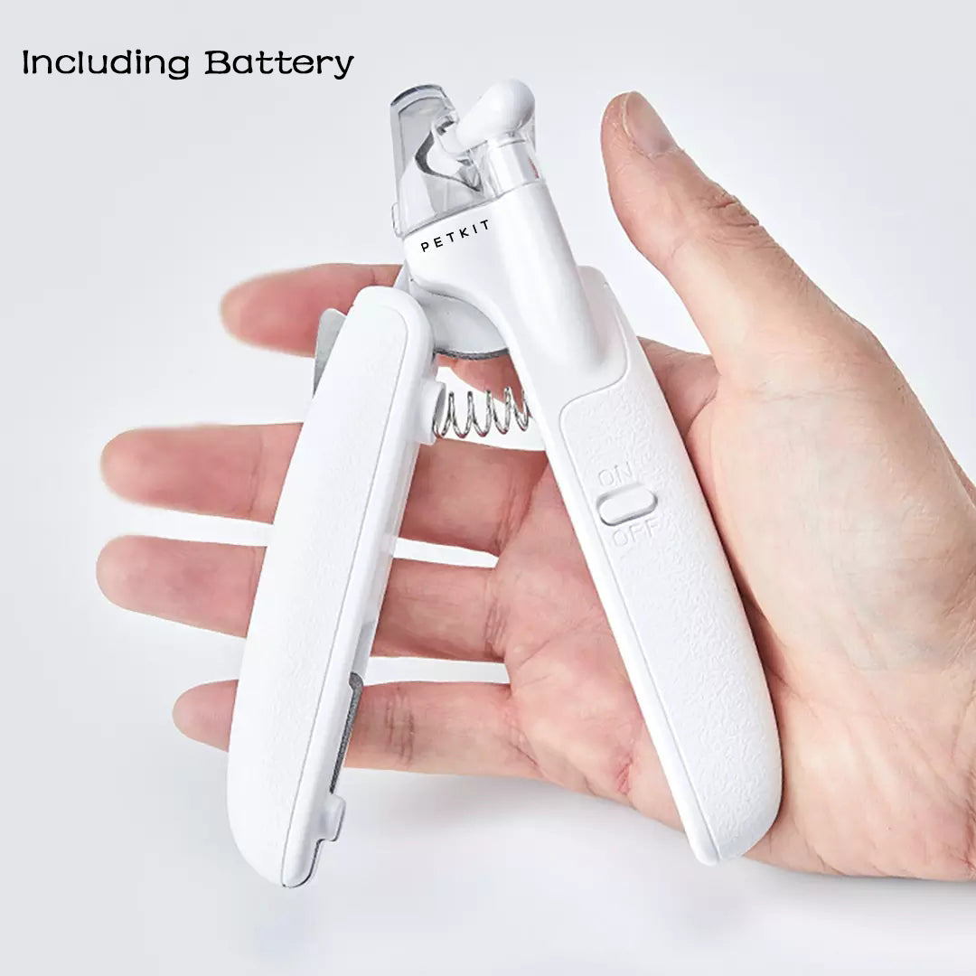 Pet Professional Nail Clipper Scissors LED Trimmer Tool
