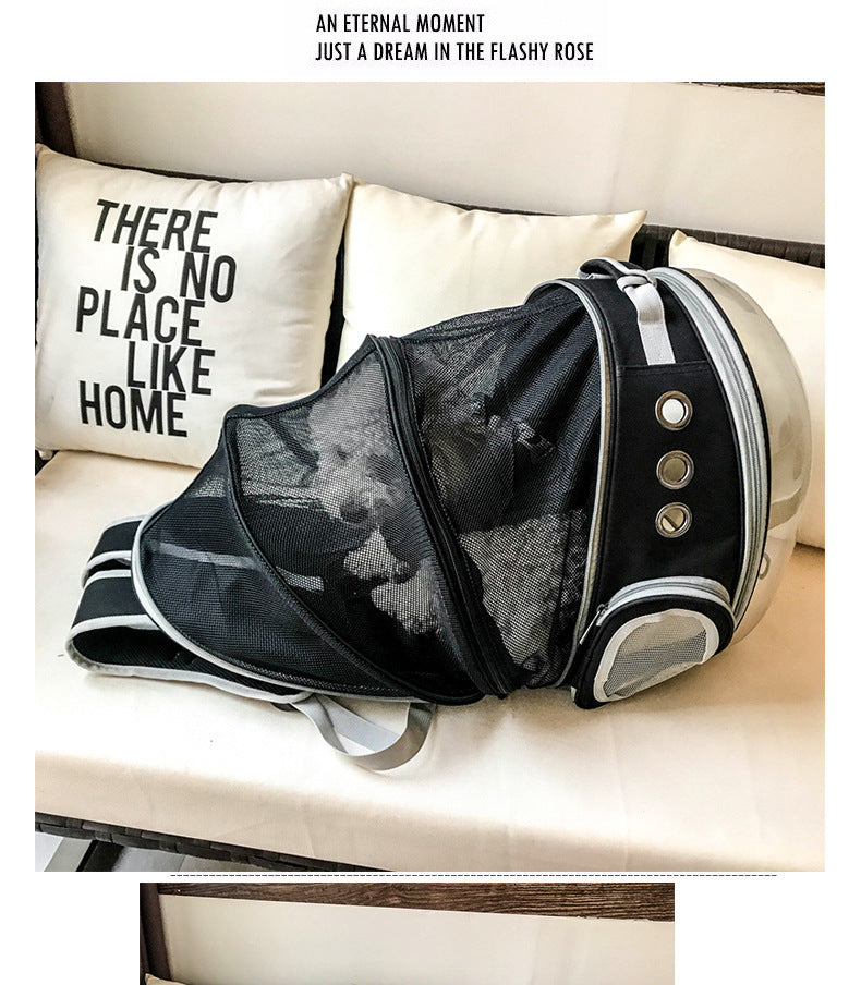 Portable Pet Bubble Backpack Carrier Space Capsule 360 View Rucksack