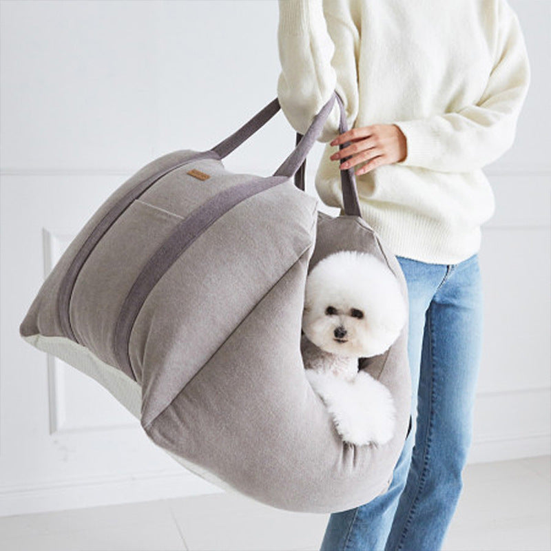 Pet Car Carrier Seat Waterproof Portable Travel Safety Basket