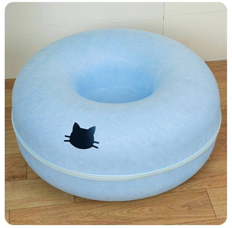 Pet Comfortable Round Tunnel Sleeping Bed