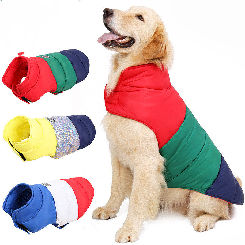Pet Down Jacket Thickened Warm Water Repellent Winter Coat