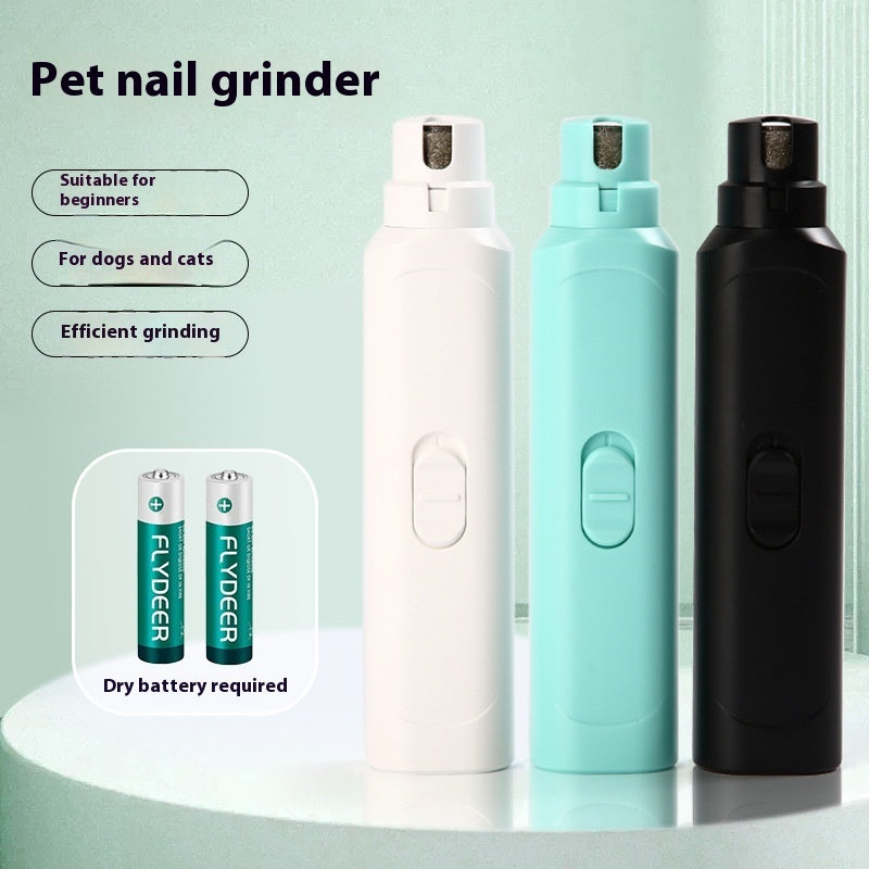 Pet Battery Nail Grinder And Grooming Trimmer Tool