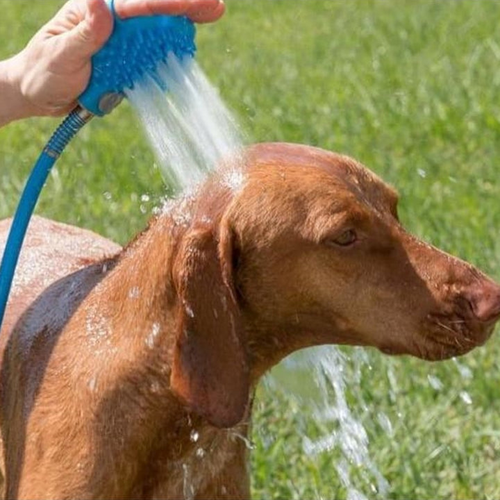 Pet Bath Gloves Silicone Massage Shower Cleaning Tool For Pets
