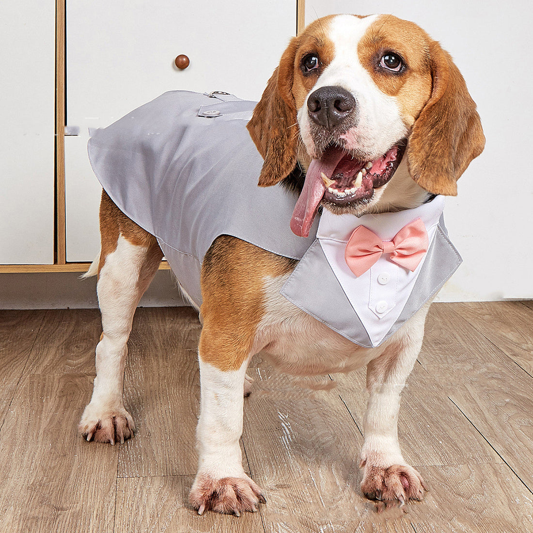 Pet Wedding Suit Jacket Swallowtail Formal Clothing Apparel