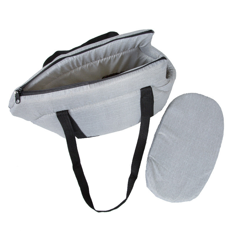 Pet Carrier Bag Mesh Breathable Foldable Portable Travel Handbag