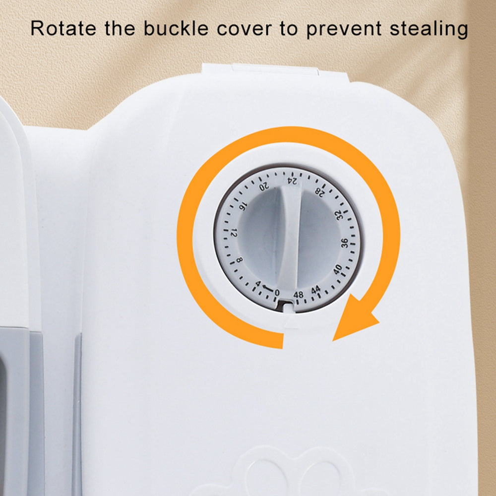 Pet Automatic Smart Food Dispenser With Timer Bowl