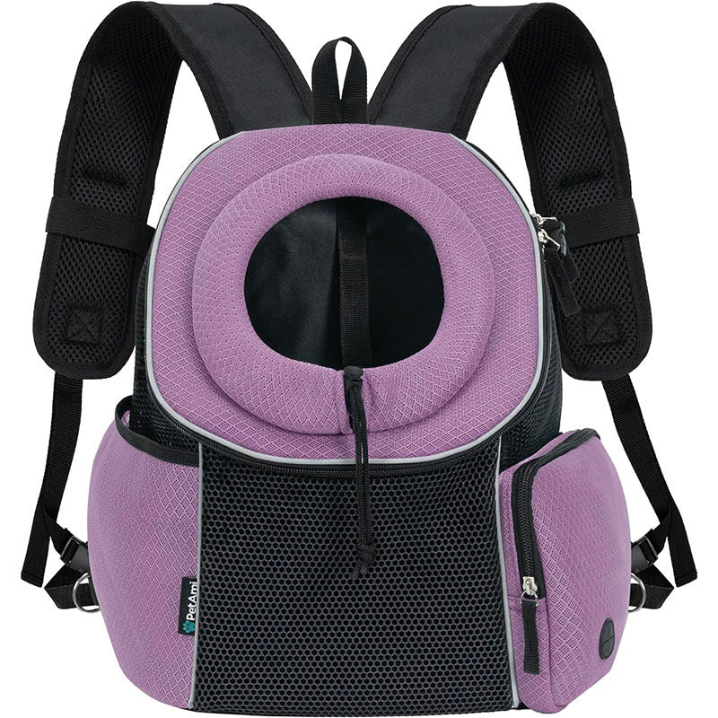 Pet Backpack Carrier Breathable Portable Travel Carry Bag
