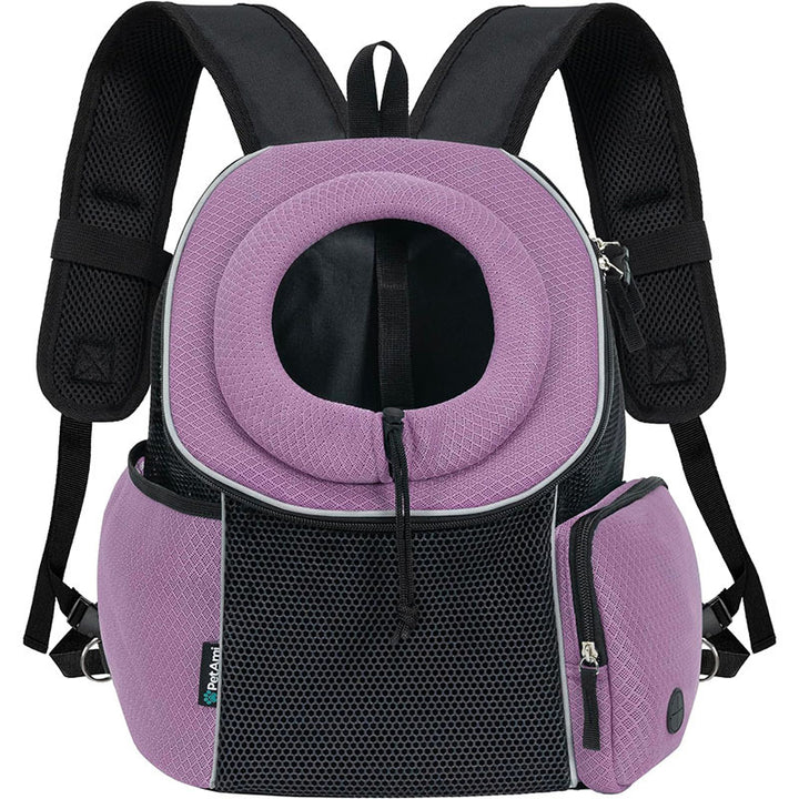 Pet Backpack Carrier Breathable Portable Travel Carry Bag