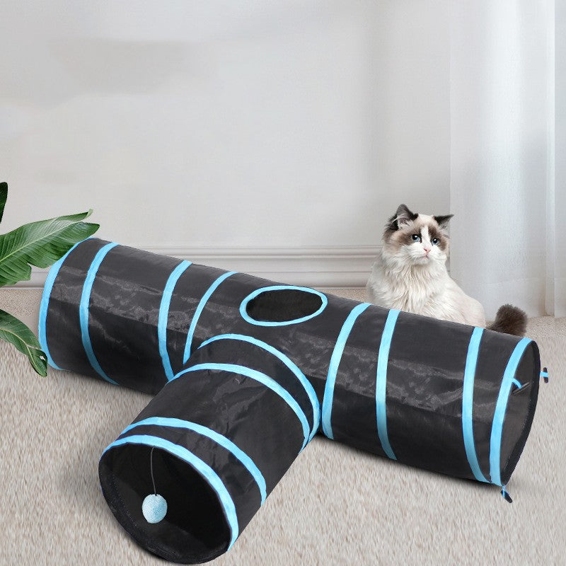 Pet Foldable Tunnel Climbing Path Educational Toy