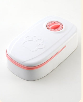 Pet Automatic Smart Food Dispenser With Timer Bowl
