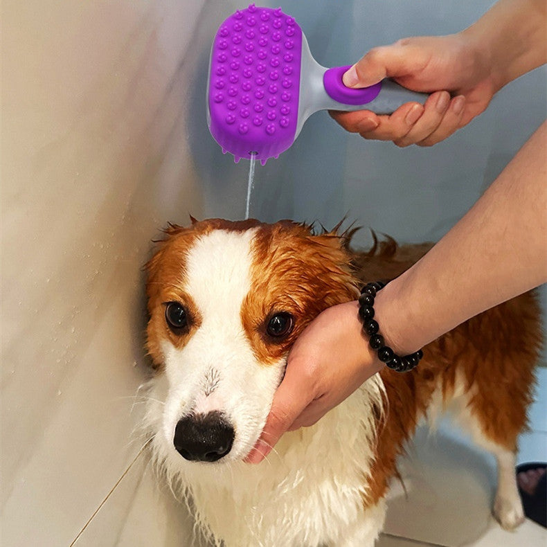Pet Shower Brush Hair Cleaning Bath Massage Tool For Pets