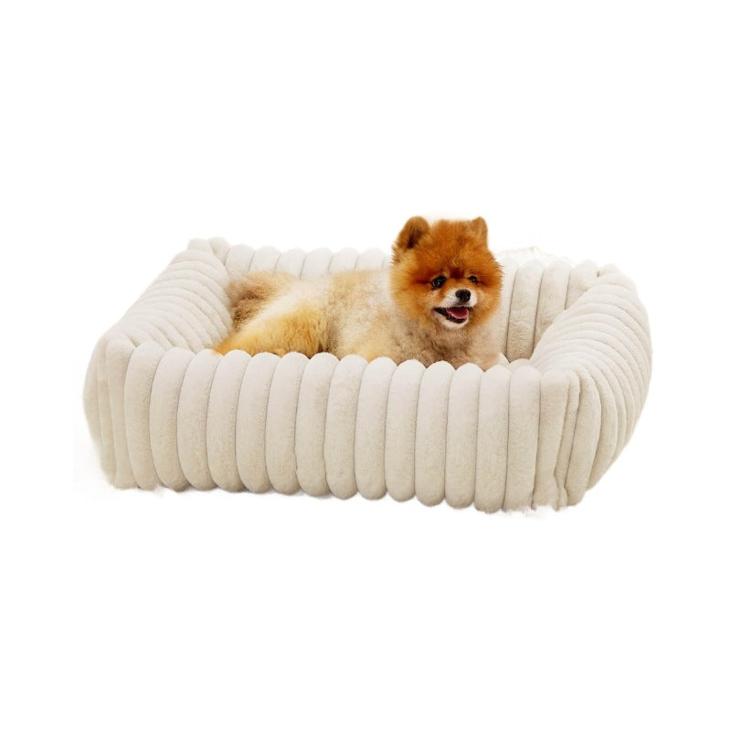 Pet All Season Warm Plush Pet House Bed