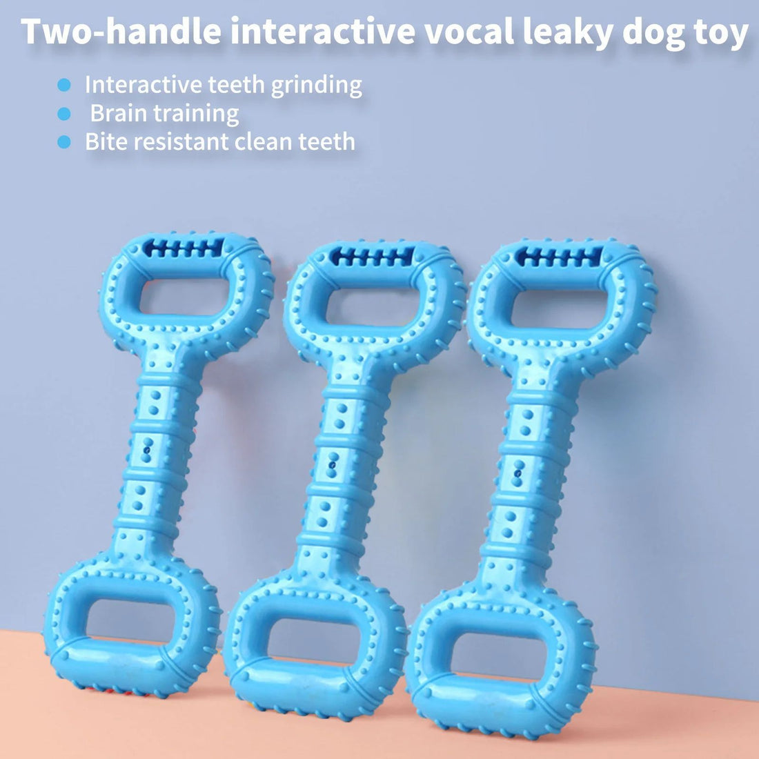 Pet Long Lasting Chew Bone Interactive Pull Band Toy