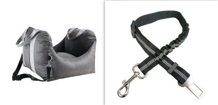 Pet Car Carrier Seat Waterproof Portable Travel Safety Basket