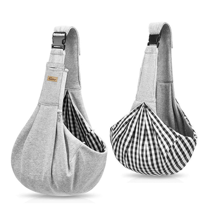 Pet Travel Sling Carrier Breathable Outdoor Hiking Carry Bag