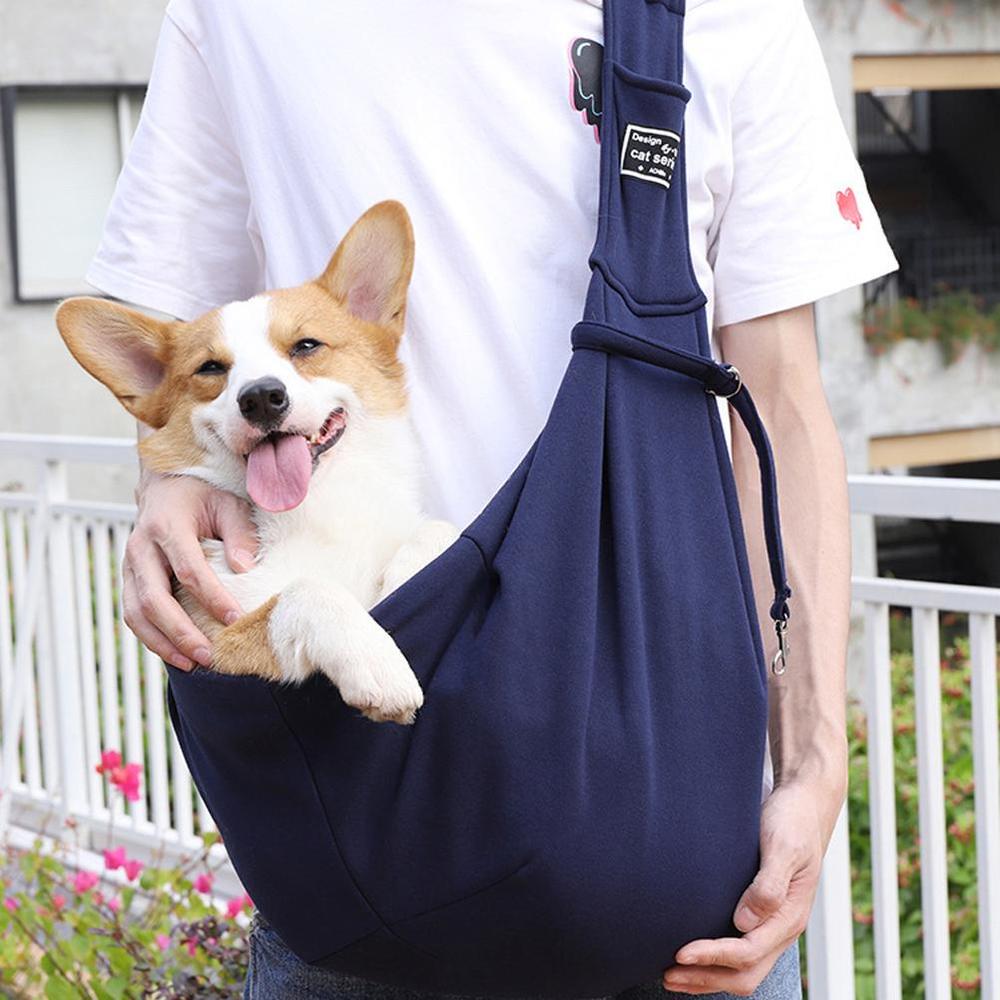 Pet Travel Sling Carrier Breathable Outdoor Hiking Carry Bag