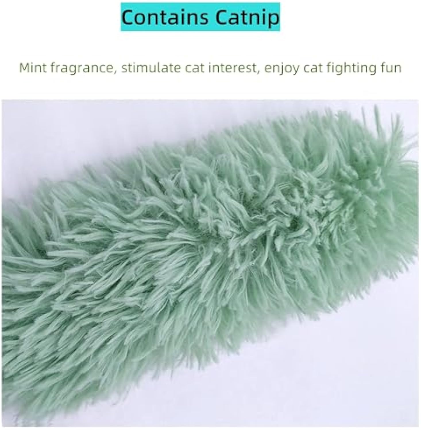 Interactive Pet Pillow Toy Soft Durable Crinkle Sound Catnip Exercise Toy