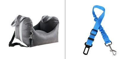 Pet Car Carrier Seat Waterproof Portable Travel Safety Basket