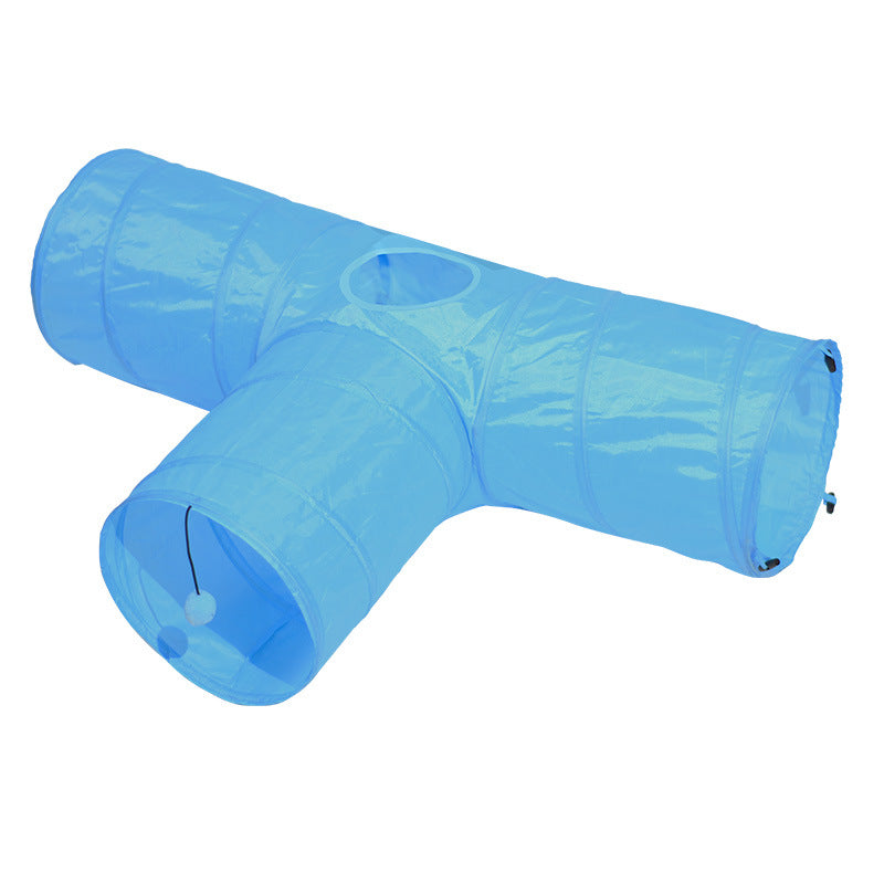Pet Foldable Tunnel Climbing Path Educational Toy