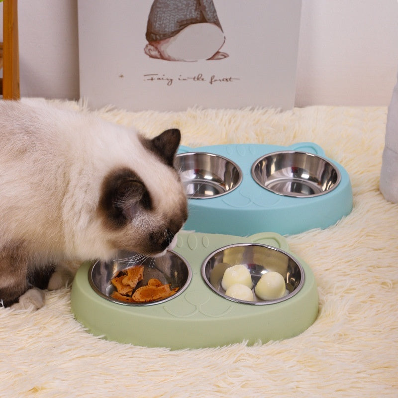 Pet Feeding And Drinking Rice Basin Bowl