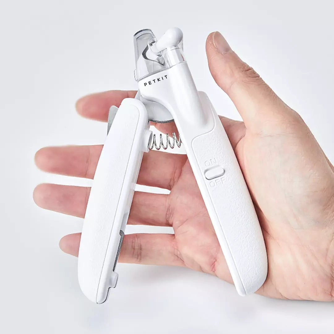 Pet Professional Nail Clipper Scissors LED Trimmer Tool