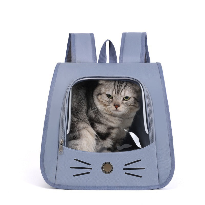Pet Backpack Carrier Breathable Portable Shoulder Travel Bag