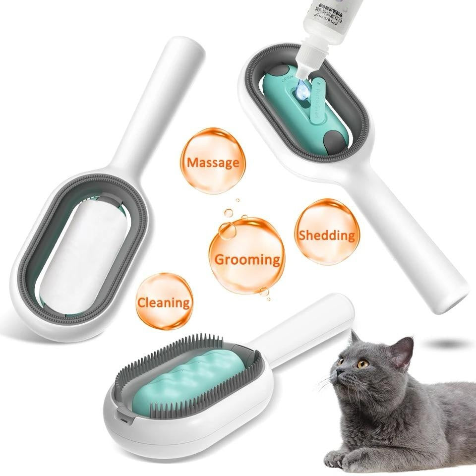 Pet Dematting Grooming Brush For Removing Loose And Sticky Fur