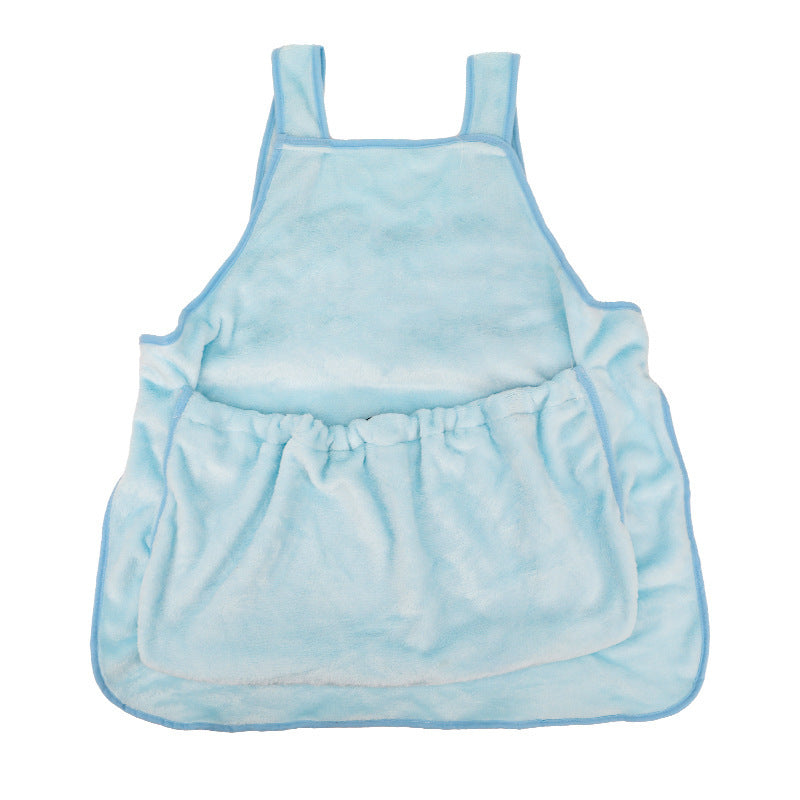Pet Carrier Chest Apron Hanging Plush Travel Sleeping Bag