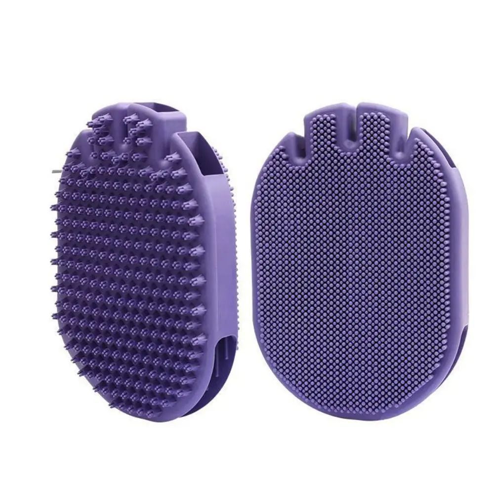 Pet Dual Sided Shampoo And Massage Grooming Brush