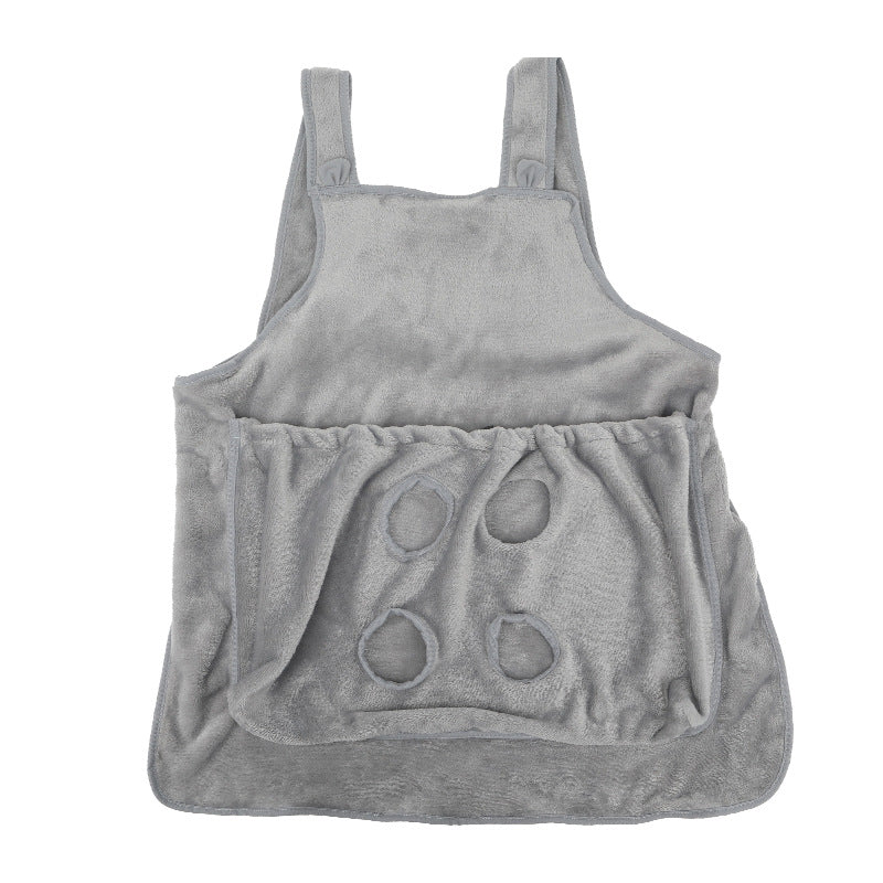 Pet Carrier Chest Apron Hanging Plush Travel Sleeping Bag