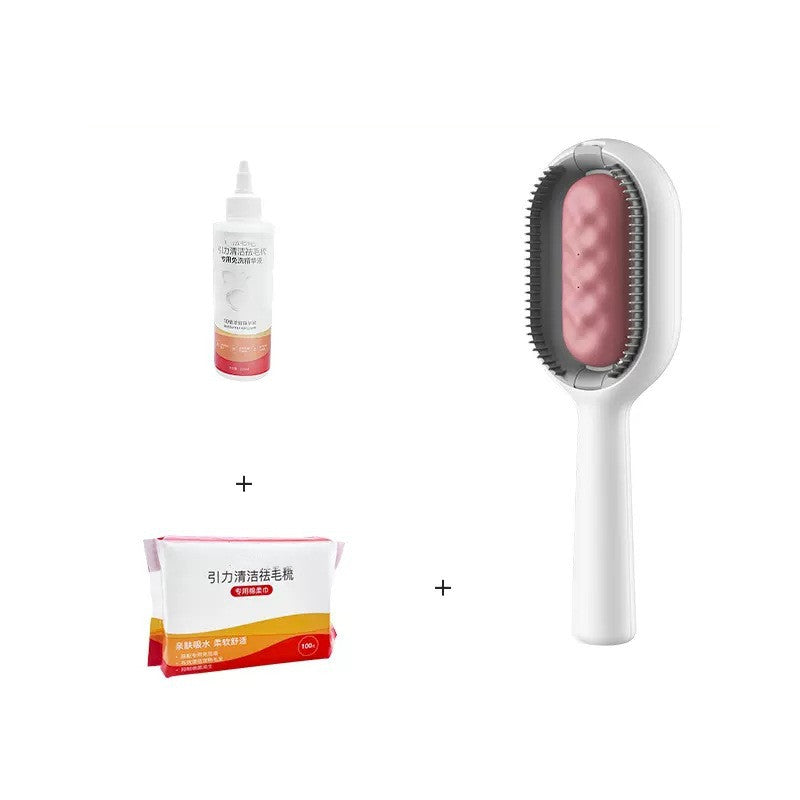 Pet Dematting Grooming Brush For Removing Loose And Sticky Fur