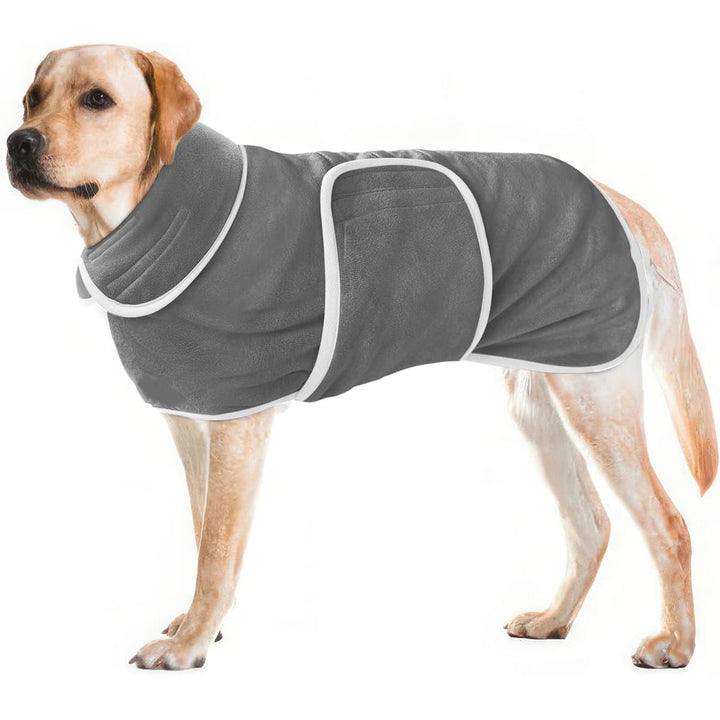 Pet Bathrobe Super Absorbent Quick Drying Coat For Pets