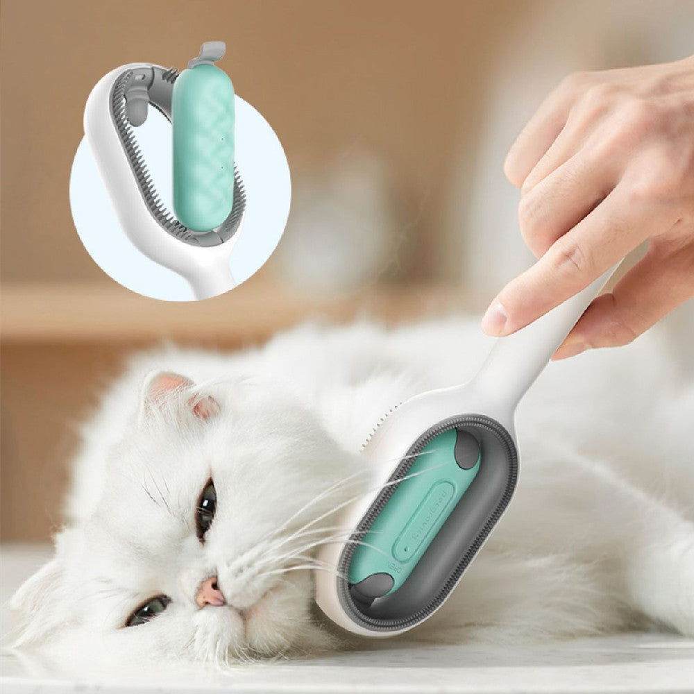 Pet Dematting Grooming Brush For Removing Loose And Sticky Fur
