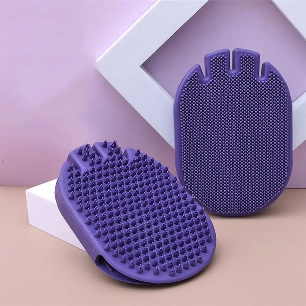 Pet Dual Sided Shampoo And Massage Grooming Brush