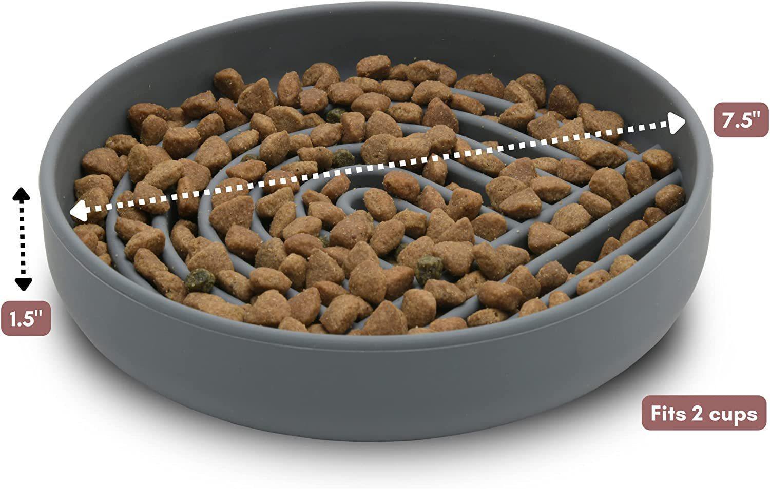 Pet Fashion Simple Slow Feeding Feeding Bowl
