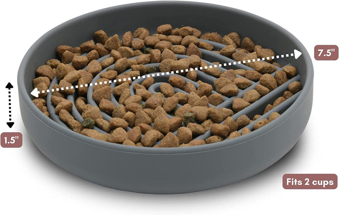 Pet Fashion Simple Slow Feeding Feeding Bowl