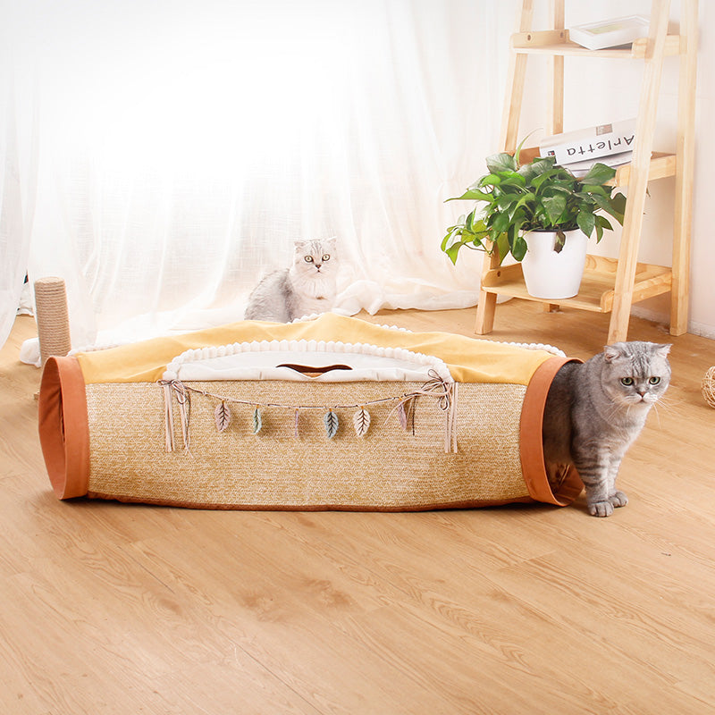 Pet Net Litter Roll Hole Drilling Toy