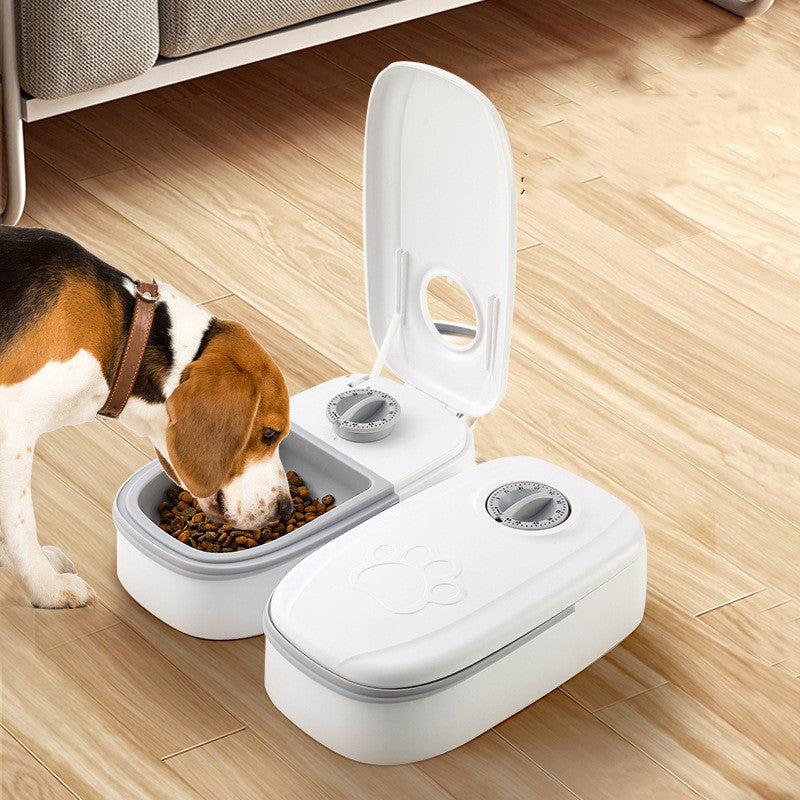 Pet Automatic Smart Food Dispenser With Timer Bowl